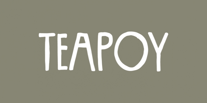 Teapoy Font Download