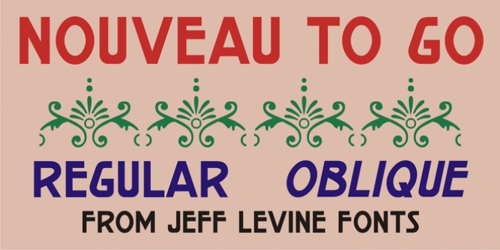 Nouveau To Go JNL Font Download