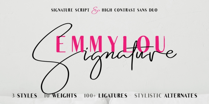 Emmylou Font Download