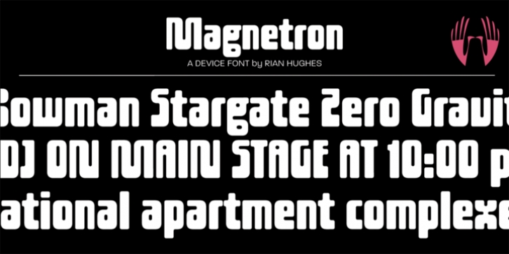 Magnetron Font Download