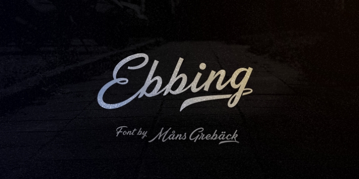 Ebbing Font Download