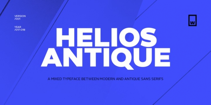 Helios Antique Font Download