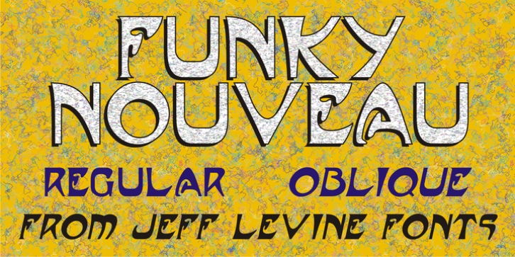 Funky Nouveau JNL Font Download