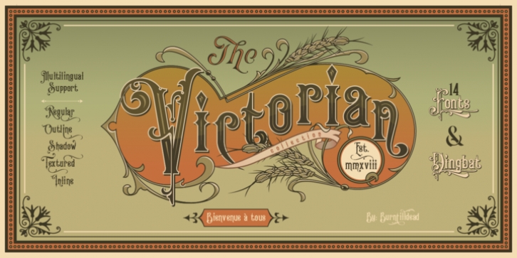Victorian Fonts Collection Font Download