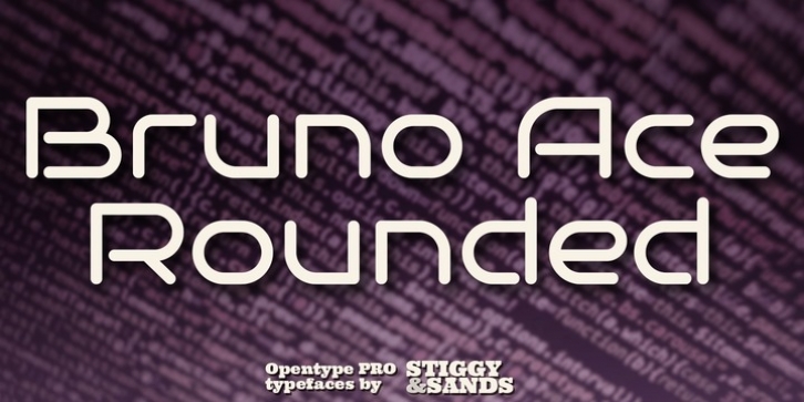 Bruno Ace Pro Rounded Font Download