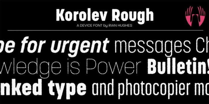 Korolev Rough Font Download