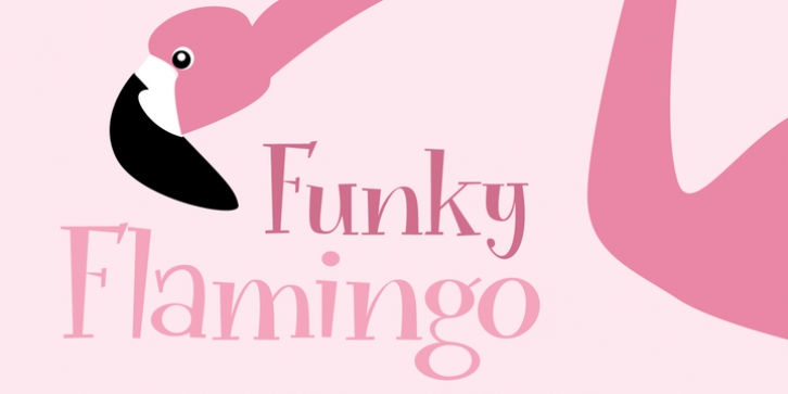 Funky Flamingo Font Download