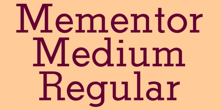 Mementor Medium Regular Font Download