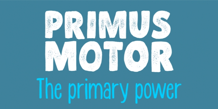Primus Motor Font Download