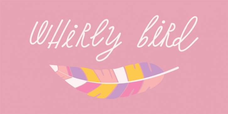 Whirly Birds Font Download