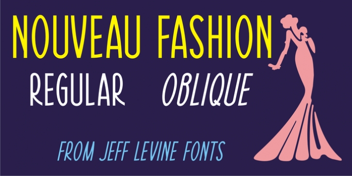 Nouveau Fashion JNL Font Download