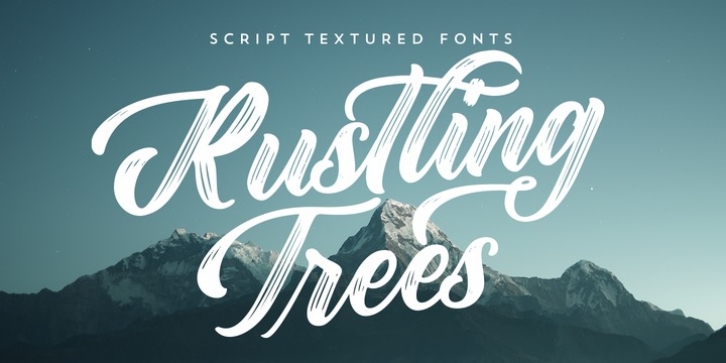 Rustling Trees Font Download