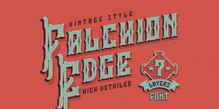 Falchion Edge Font Download