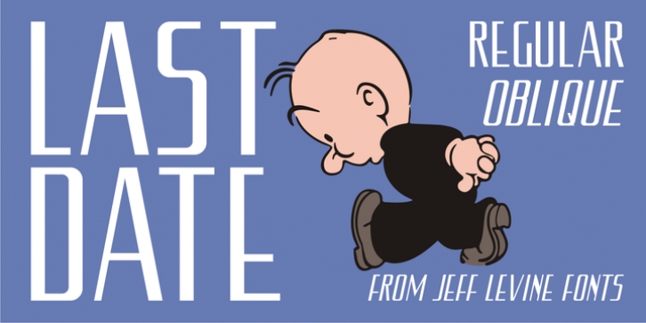 Last Date JNL Font Download