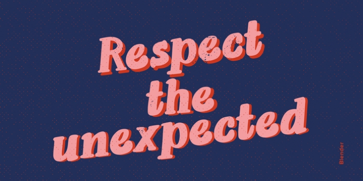 YWFT Blender Font Download