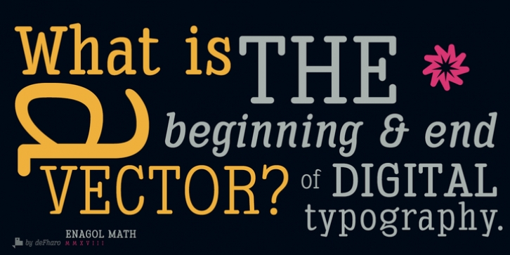 Enagol Math Font Download