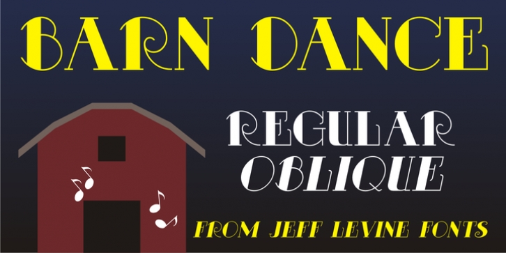 Barn Dance JNL Font Download