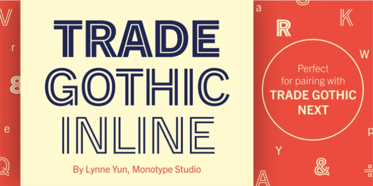 Trade Gothic Inline Font Download