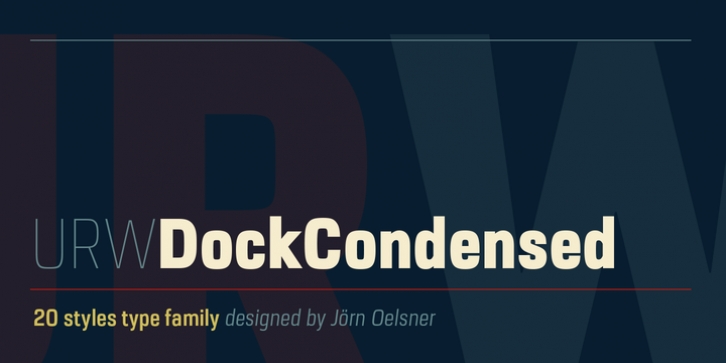 URW Dock Condensed Font Download