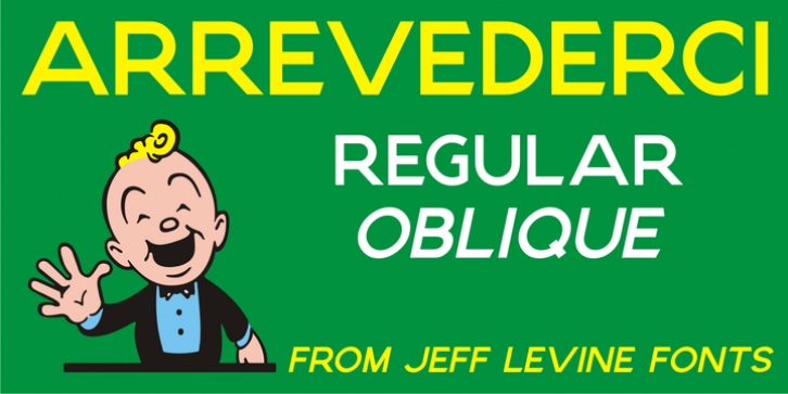 Arrevederci JNL Font Download