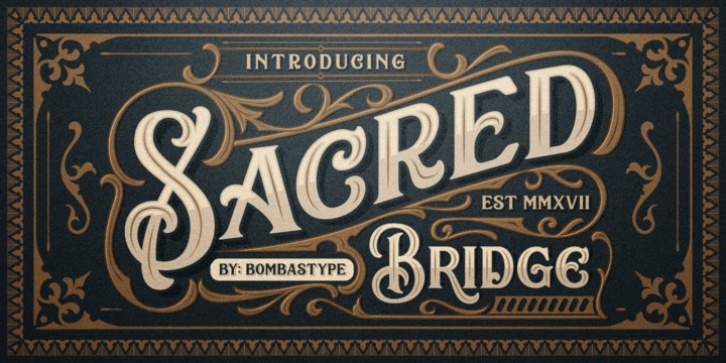 Sacred Bridge Font Download