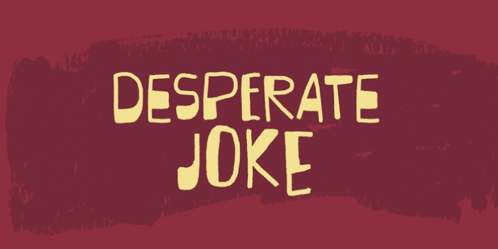 Desperate Joke Font Download