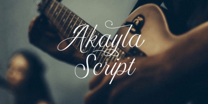 Akayla Script Font Download