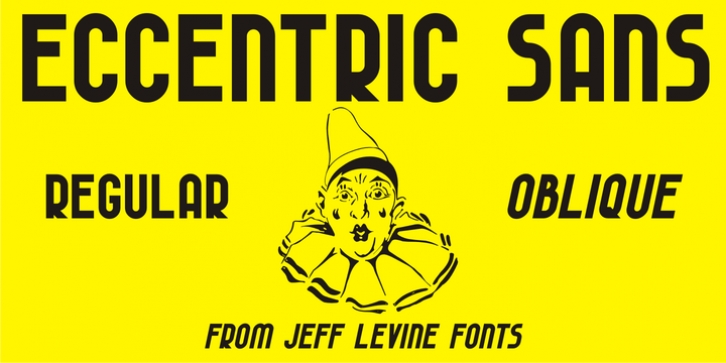 Eccentric Sans JNL Font Download