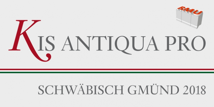 Kis Antiqua Pro Font Download