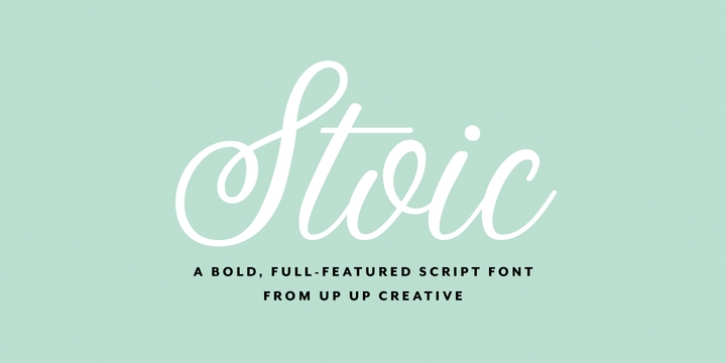 Stoic Font Download