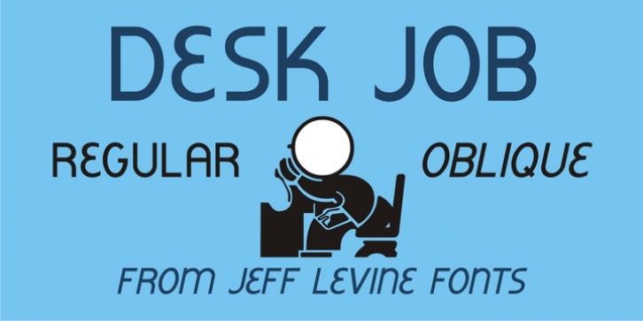 Desk Job JNL Font Download
