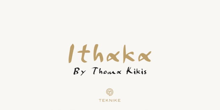 Ithaka Font Download