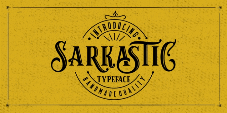 Sarkastic Font Download