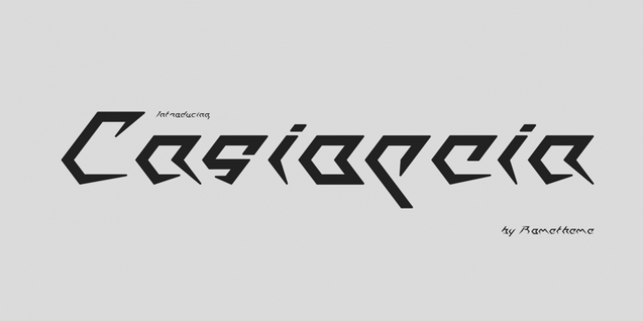 Casiopeia Font Download