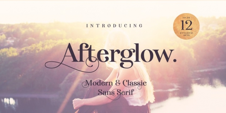 Afterglow Font Download