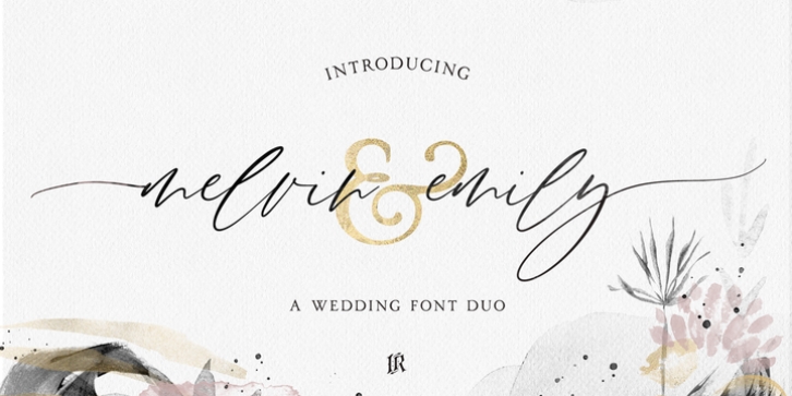 Melvin and Emily Font Download