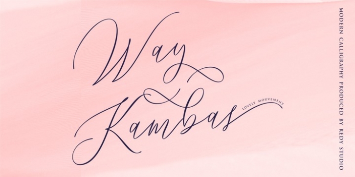 Way Kambas Font Download