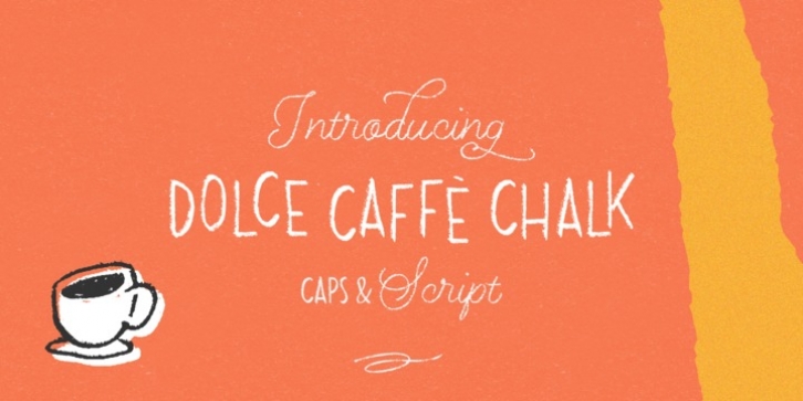 Dolce Caffe Chalk Font Download