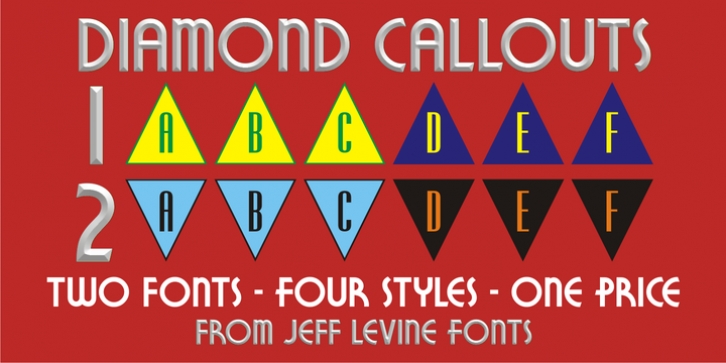Diamond Callouts JNL Font Download