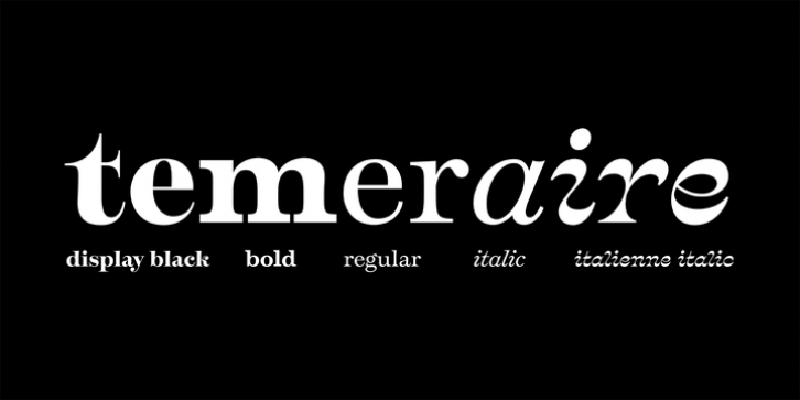 Temeraire Font Download