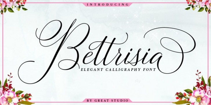 Bettrisia Script Font Download