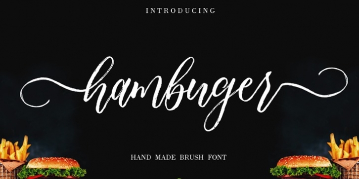 Hambuger Script Font Download