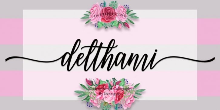 Delthami Script Font Download
