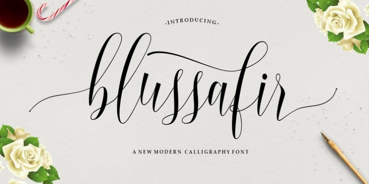 Blussafir Font Download