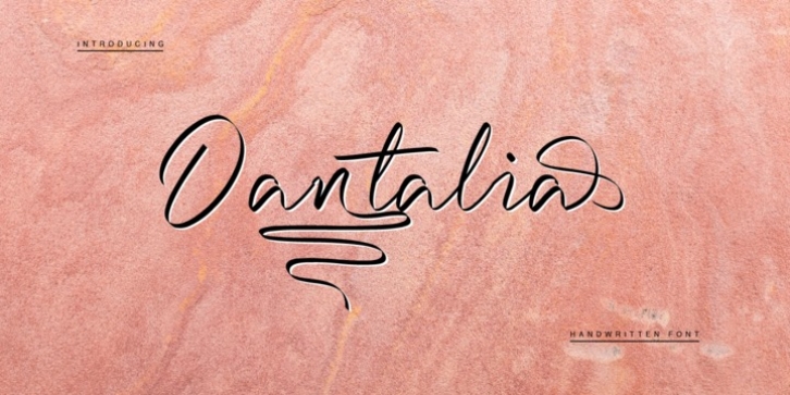 Dantalia Font Download