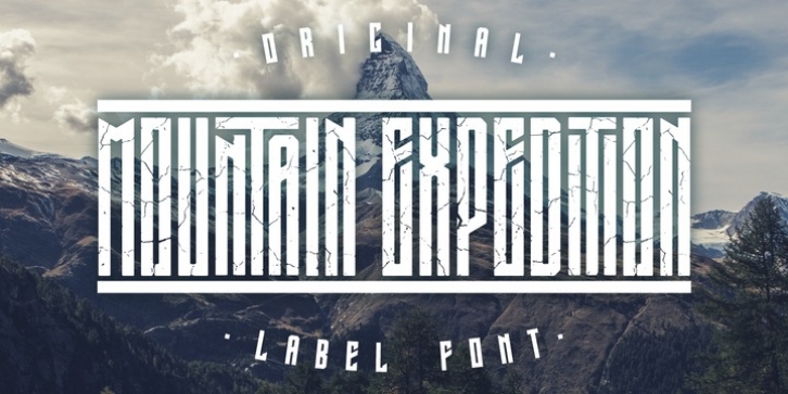 Mountain Expedition Font Download