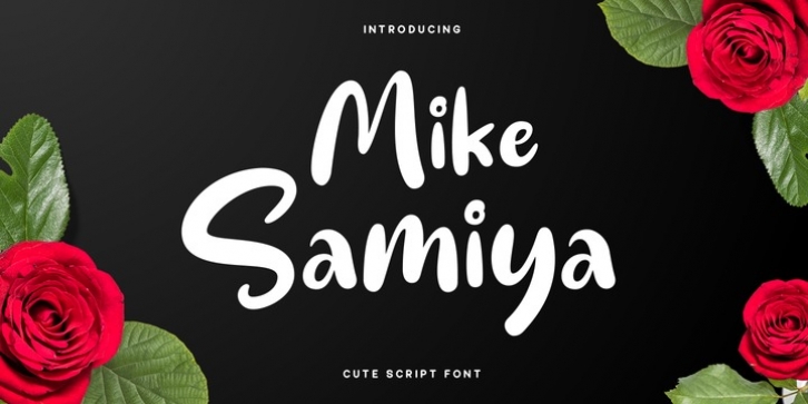 Mike Samiya Font Download
