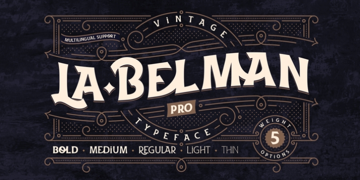 La Belman Pro Font Download