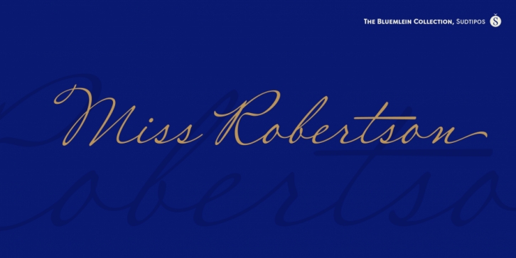 Miss Robertson Pro Font Download