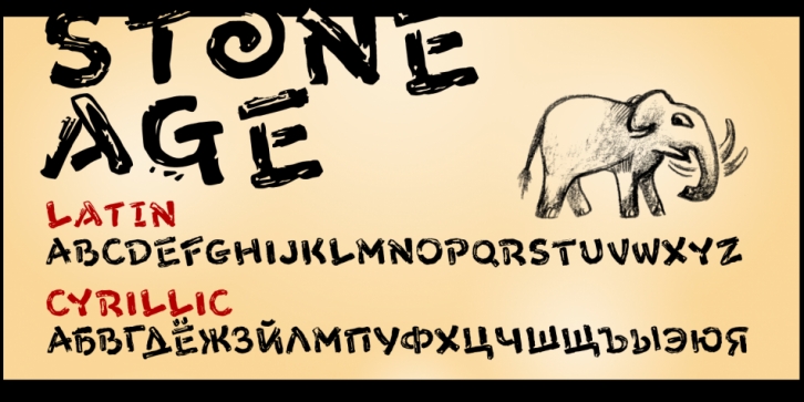 Stone Age Font Download